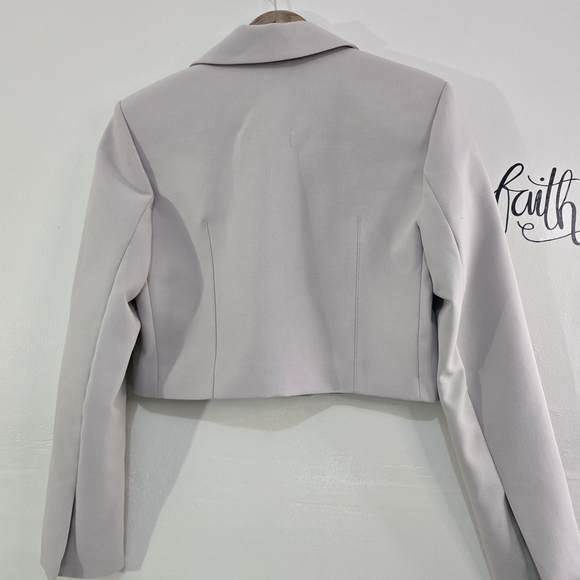 Zara Cropped Blazer Jacket - Picture 3 of 7
